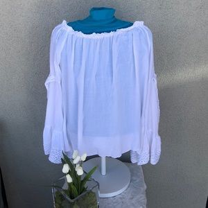 Nice boho sheik white shirt